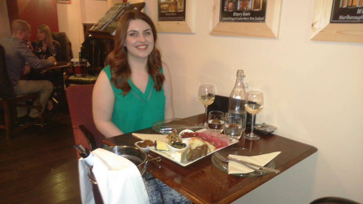 MatthewFido's tweet photo. Lovely evening yesterday in @optimistwinebar with @JasmineAcu celebrating me nearly making it to 23. https://t.co/1LiMpDep4e