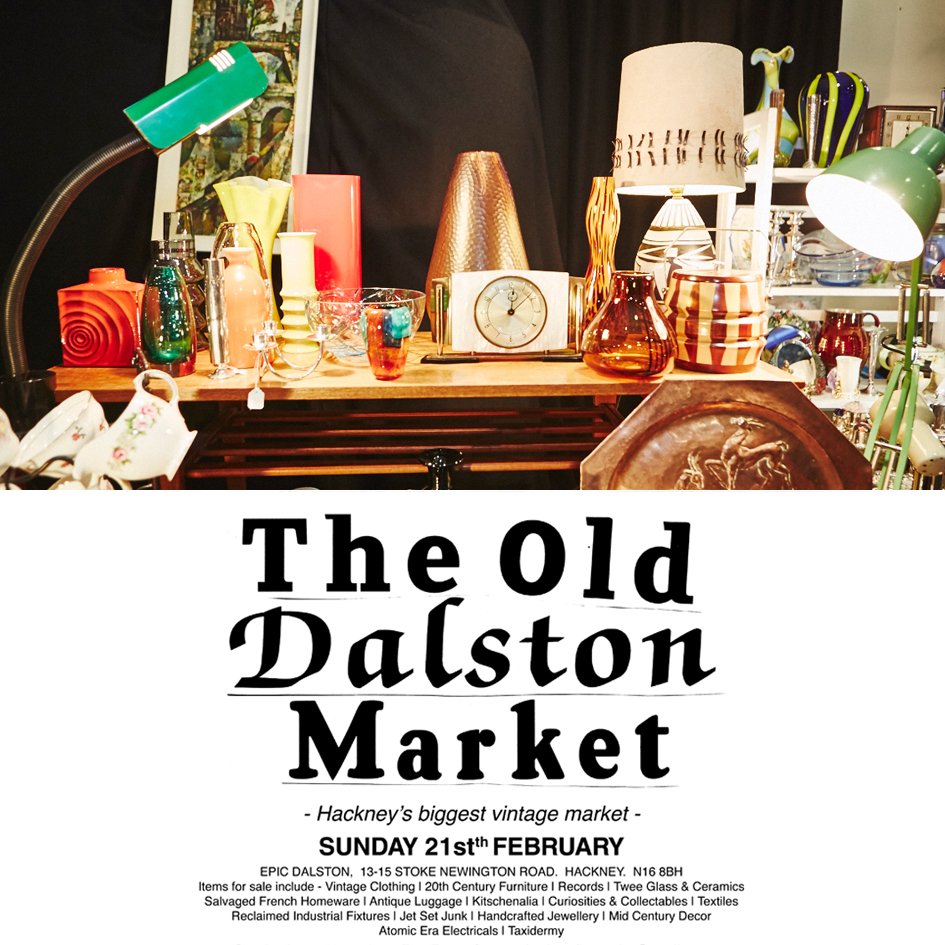 Hackney Flea Market tweet media