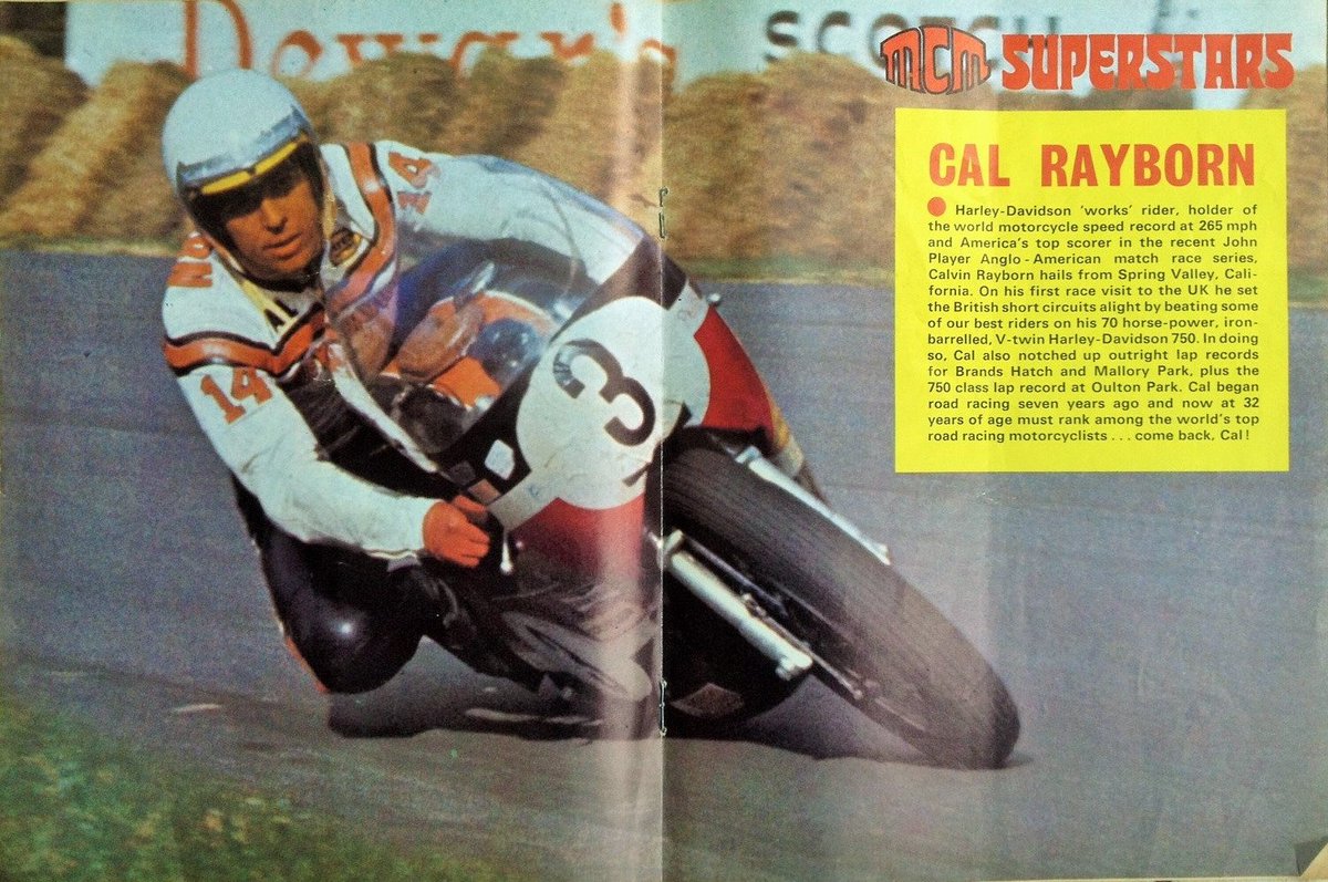 TeamSeventyOne's tweet photo. Great piece on #RacingLegend #CalRayborn from a 1972 copy of #MotorcycleMechanics #ThoseWereTheDays #Classicbikes https://t.co/jcVyHTvvRH
