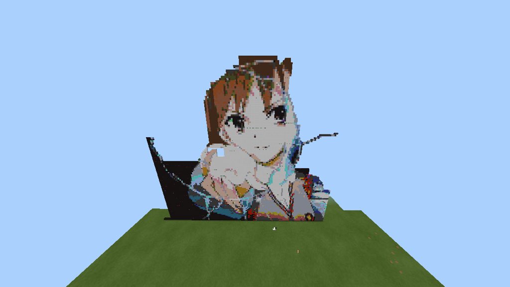 マイクラpeドット絵制作 Yuta Twitter