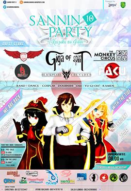 Saksikan perform TMC, Minggu 7 Februari 2016 di Sannin Party X 

Bakal ada yang berbeda, jgn sampai terlewatkan \m/