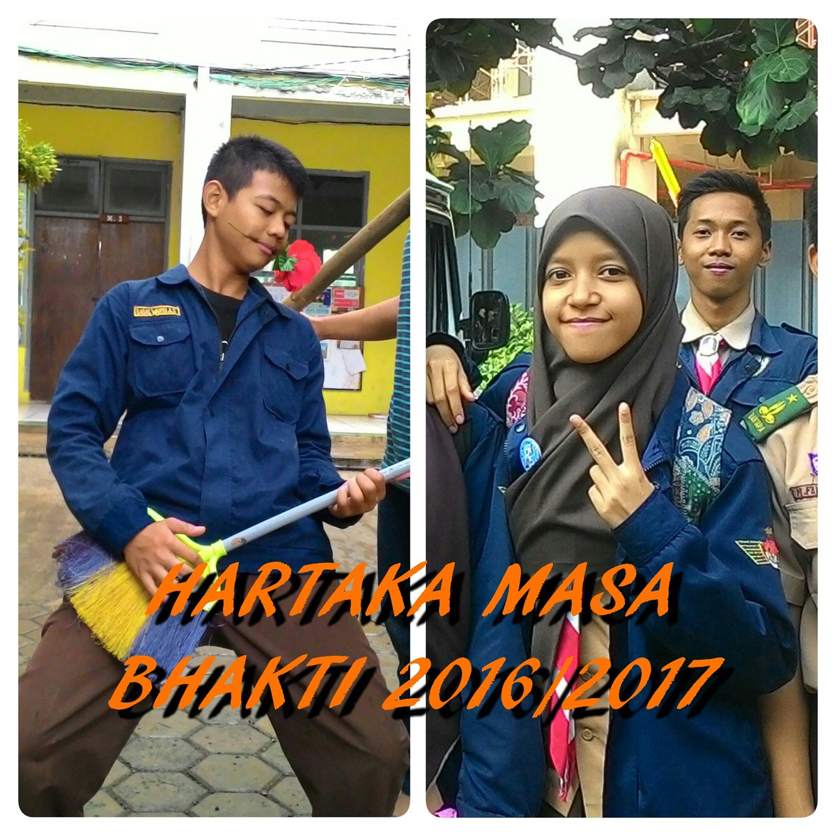 murafatma's tweet photo. dan yg terakhir Kak Bagas Wahyu dan Kak Aghnesia Hafaz sebagai Hartaka Masa Bhakti 2016/2017 https://t.co/obZGcVKQ9S