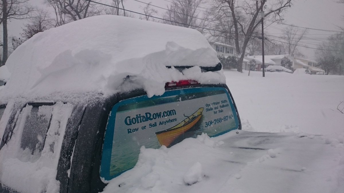 Today it's GottaShovel so I can erg tomorrow at the Washington Rowing School