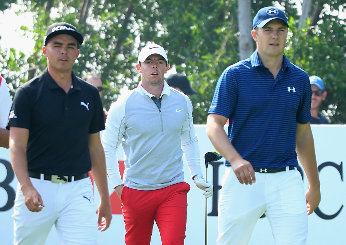 DPWorldTour's tweet photo. New Top 4 in the world:

1) @JordanSpieth 
2) @JDayGolf 
3) @McIlroyRory 
4) @RickieFowler 

Golf is in good hands. https://t.co/EGvgnEsbbd
