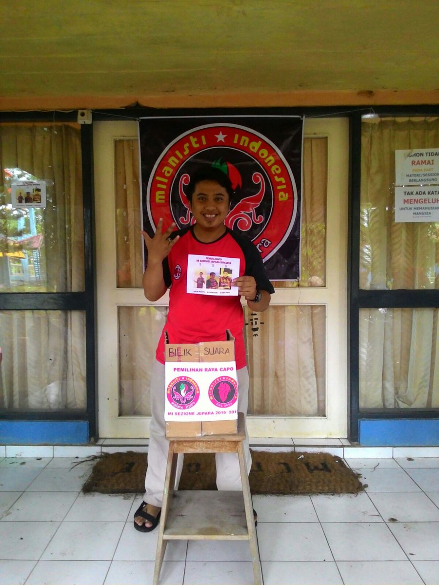 MIsezJepara's tweet photo. Selamat buat @AndyAahya semoga amanah, dan mampu membawa komunitas ini semakin baik lagi. @MilanistiOrId https://t.co/8XzHybIvkH