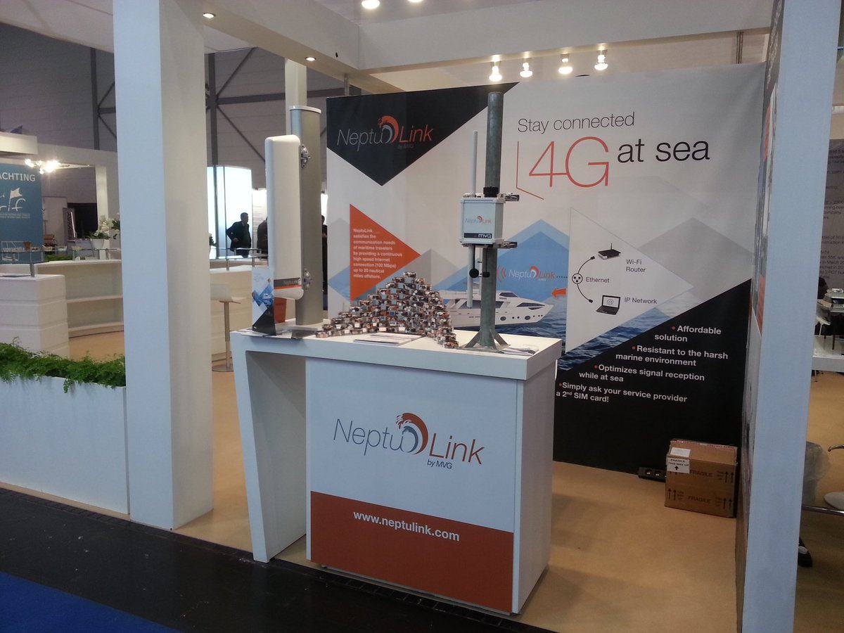 Come for your free MVG chocolate smarties & demo for @NeptuLink in the Hall 7a Booth 7aG20 at @DusseldorfBoot.