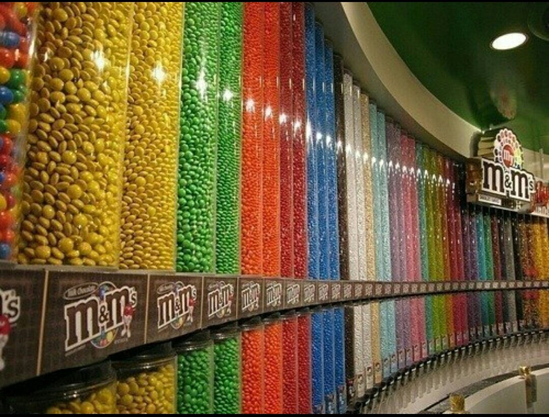Самая большая пачка m m's