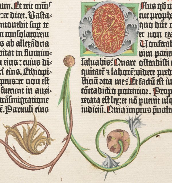 Tuscan Blue グーテンベルク聖書があるなんて凄いなダウントン 15世紀にドイツのヨハネス グーテンベルク が活版印刷技術でつくった世界初の印刷聖書 黒の単色印刷で後から手描きで飾り文字などを彩色 ダウントンアビー Downtonabbey T Co