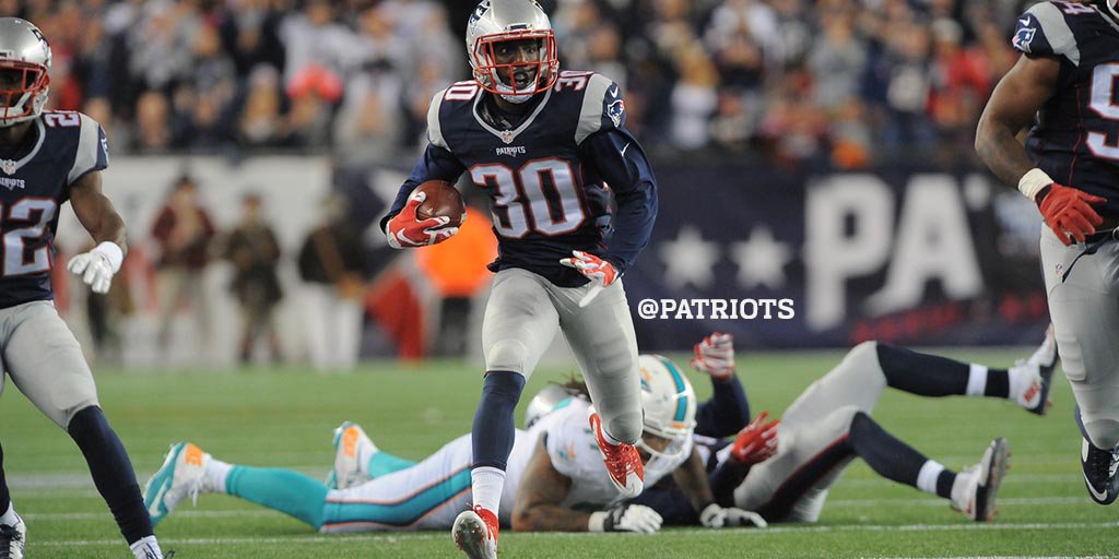 Patriots's tweet photo. Happy birthday @dharm32! https://t.co/nF9cmUFMLu