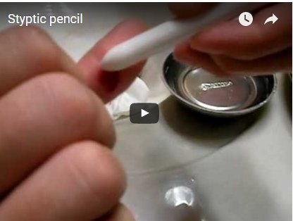Do you know how to use a Clubman Styptic Pencil? Click the link and watch to see how.  clubmanonline.com/blog/how-to-us…