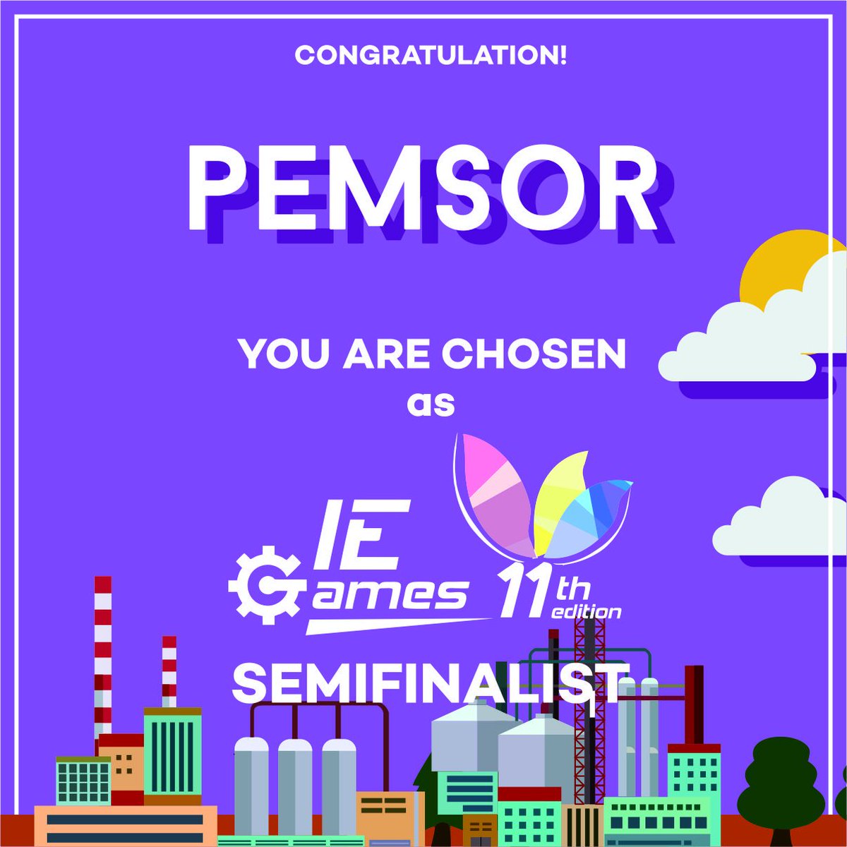 We congratulate team Pemsor, SMAN 4 Denpasar! #iegamesits <a href="/HMTI_ITS/">HMTI ITS Surabaya</a>