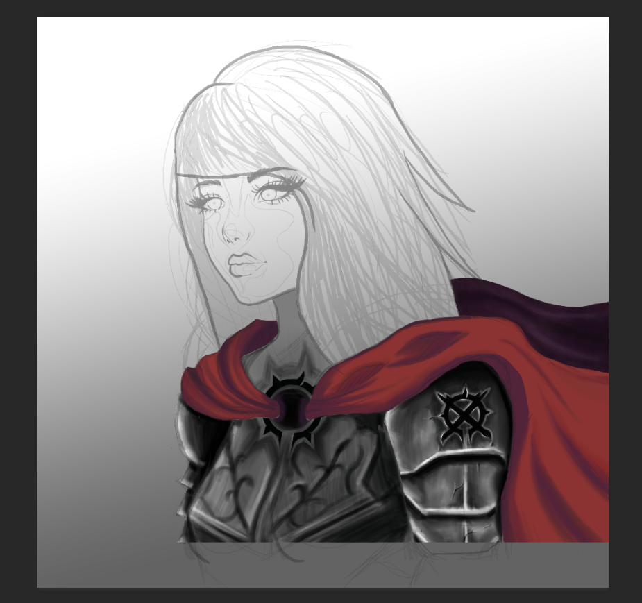 heyitspeachess's tweet photo. I’ve got to do a lot I know, but good night. Here’s the slow progress #WIP https://t.co/2hjocpxoQ8