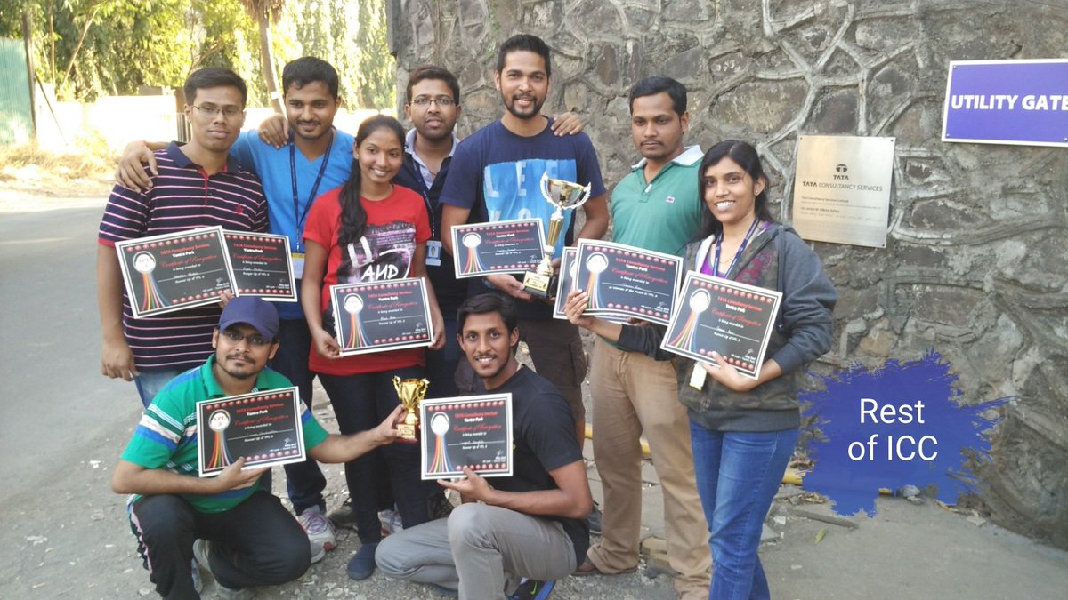 varun_ar's tweet photo. @People_TCS 2 Days, 41 Matches and Amazing Sporting Spirit of TCS Yantra Park, Mumbai #YPL3 #Fit4Life https://t.co/yKNJLMv3kD