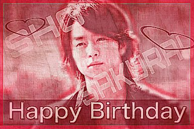 _ar__mn_'s tweet photo. Happy Birthday ！！ https://t.co/t43MuIziBF