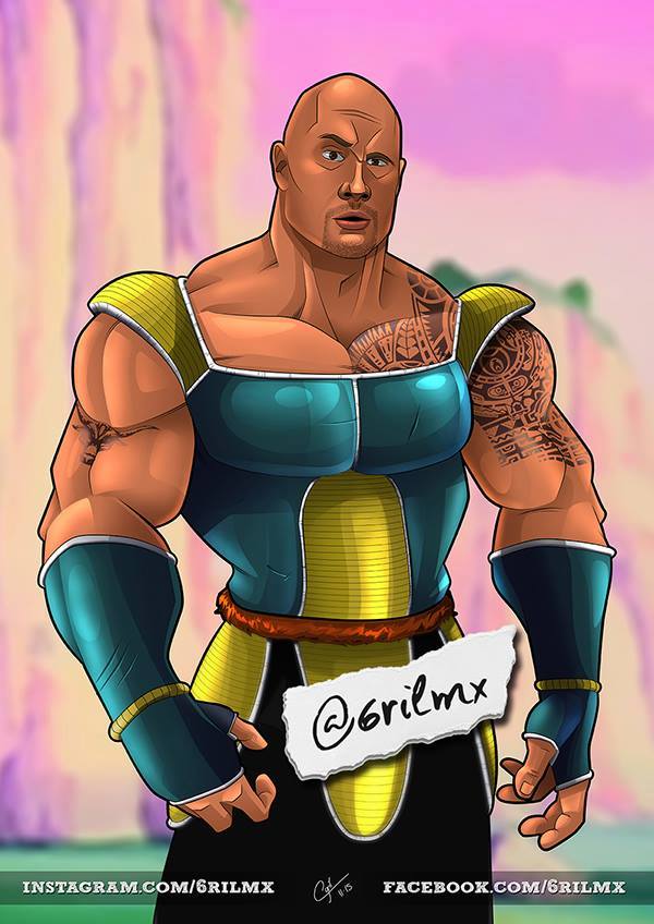 DAWYANE JOHNSON CONFIRMED TO PLAY NAPPA IN DRAGON BALL EVOLUTION 2!!