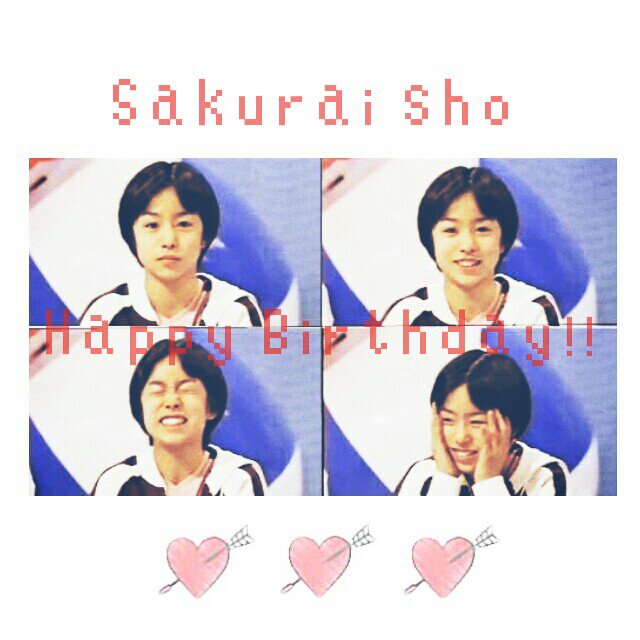 arupaka__runa's tweet photo. 翔ちゃんHappy Birthday！！ 🎉🎂
あなたの真面目で何に対しても一生懸命な所も
昔から変わらないくしゃってした笑顔も
お茶目な所も全部大好きです\♥/
#櫻井翔生誕祭 
#櫻井翔に愛を叫べ https://t.co/P5f7rB6TxG