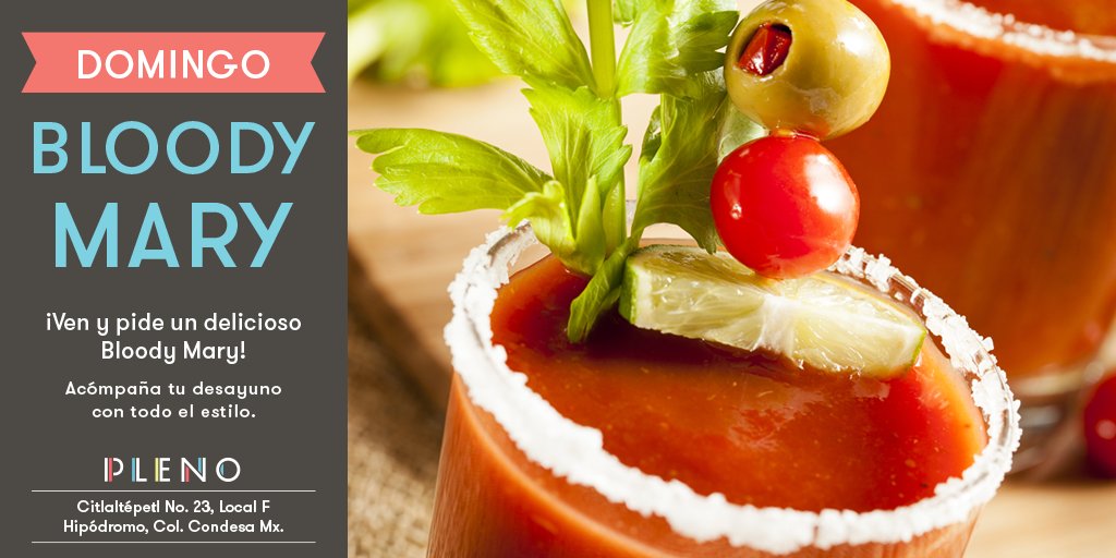 PLENO_DF's tweet photo. ¡Pregunta por nuestra promoción! Prueba nuestros cócteles, ideales para acompañar tu desayuno. https://t.co/cK0id9QFwf