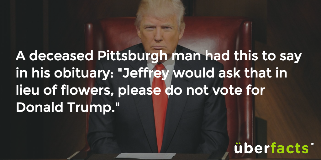 UberFacts's tweet image. That's specific...