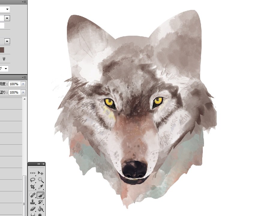 Orange 新作アクセサリーのためオオカミ描いてますっ 年に数回しか自分の絵書かないからほんと描き方忘れてる オオカミ大好き オオカミアクセサリー作るよ オオカミ以外もあるよ T Co Osi7hvpkcu