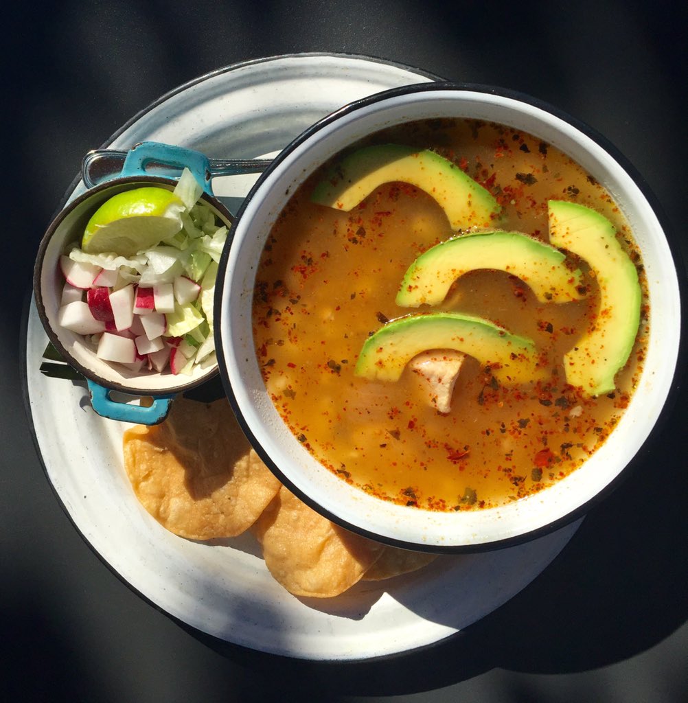 Cucharahouston's tweet photo. You've had our Pozole Rojo and Verde, but have you tried our Pozole Blanco? #BrunchInHouston https://t.co/xLjZIvEhKk