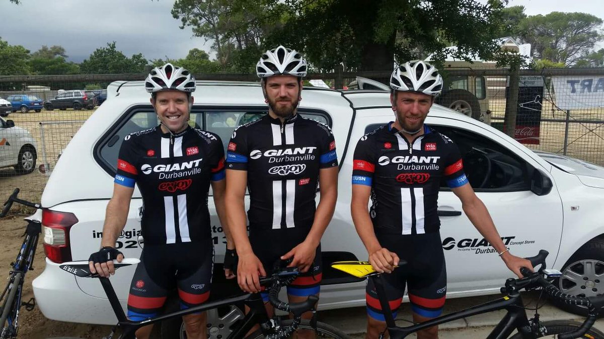 TeamGiant's tweet photo. Bouckaert Soenen Race:Carstens winning the road race this morning.Great effort by the team starting with 3 riders. https://t.co/ZnlxJJC2HN