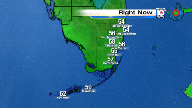 Staying chilly this afternoon, currently 50s across #SoFlo 62° in #KeyWest  #chillySunday #Flwx https://t.co/Ngx7iMtKv9