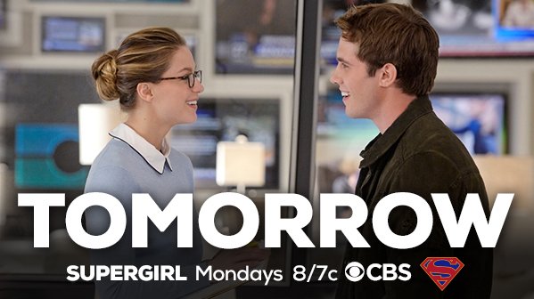 TheCWSupergirl's tweet photo. RT if you're excited for @Blake_Jenner's guest role on #Supergirl tomorrow! https://t.co/cHtnPhe71Z