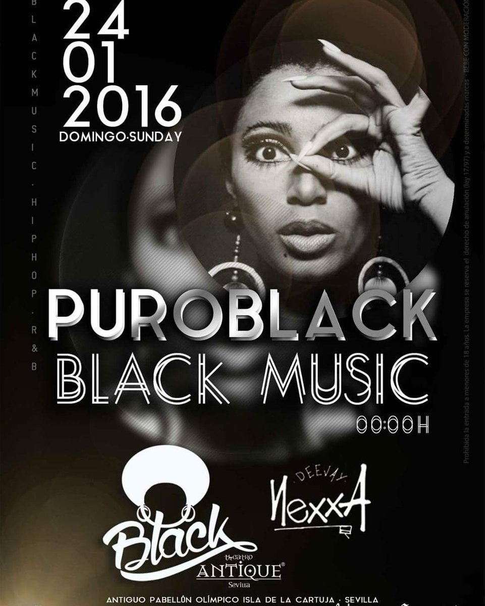 💃DOMINGOS #ANTIQUE #BLACK!💃

•Lista Pedro Rico12 a 2h.
•Reservados: 677126311