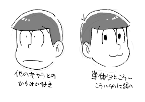ツイッター上で推し松の話見掛ける度に自分はどのへんかなと思ってたけど多分この辺ですめ 