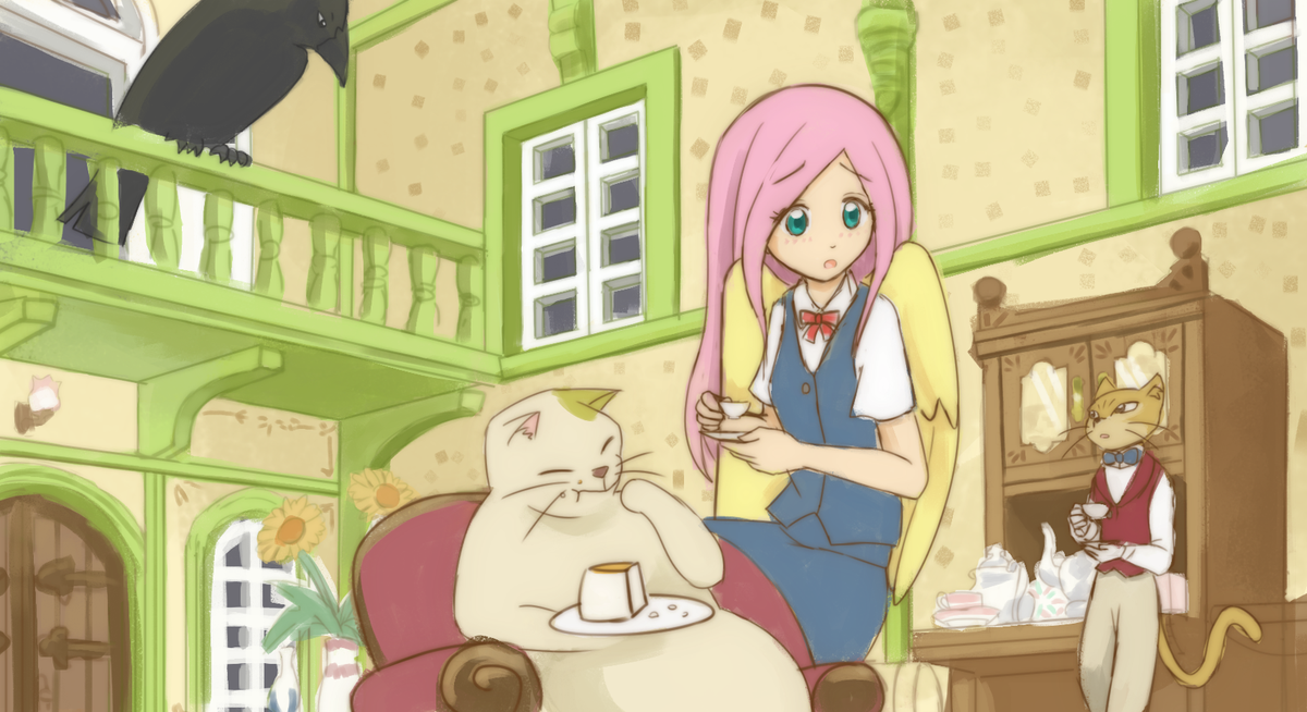 Kanerudo66's tweet photo. This is absolutely adorable!!! X3
(By Howxu)
#MLPFiM #MLP #Fluttershy #CatsReturn #Brony https://t.co/2HKUkiGd1Z