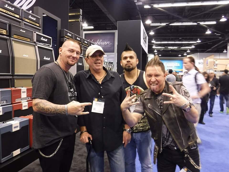 CyberStar chillin at NAMM 2016!! <a href="/DustyWinterrowd/">Dusty Winterrowd</a> <a href="/billy_grey/">Billy Grey</a>