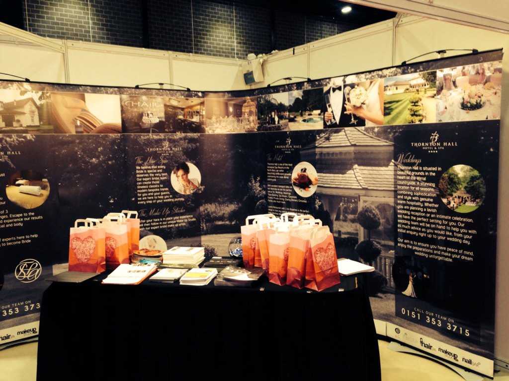 Great day at <a href="/Blissbride/">Bliss Wedding Shows</a> with <a href="/thornton_hall/">Thornton Hall Hotel & Spa</a> #blissweddingshow #thorntonhallhotel 💗👰🎩