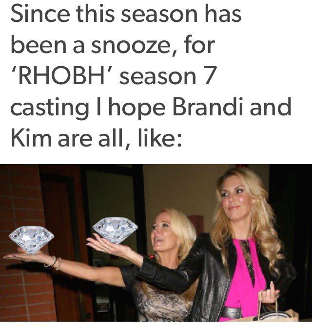 .<a href="/BrandiGlanville/">Brandi Glanville</a> <a href="/KimRichards11/">Kim Richards</a> yasss slayyyy ladies! 💎❤️