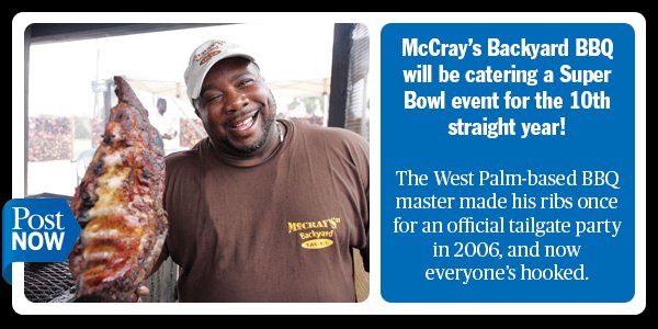 PBPostNOW's tweet image. This West Palm BBQ master is cooking for the #SuperBowl — again!