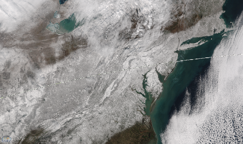 RussellDengel's tweet photo. #EastCoast 01/24 #SuomiNPP Global #TrueColor (TC) Composite https://t.co/88MMaEqDrZ #SSECRealEarth #UWSSEC #UWCIMSS https://t.co/gK0V6TtmKD