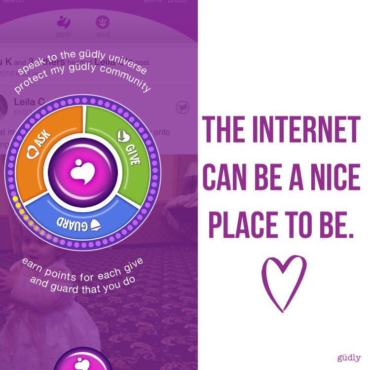gudlyapp's tweet photo. The kindness we spread on our social media is just the start.
Join us on our free mobile app where it's always kind💜 https://t.co/gYuRmukoNO