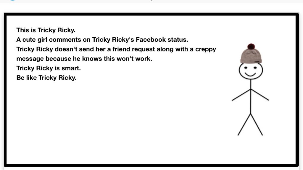 trickyricky104's tweet photo. i r'nt no what dis Face book is but B LIKE TRICKY RICKY hale ya hale ya https://t.co/8fJEbESAzh