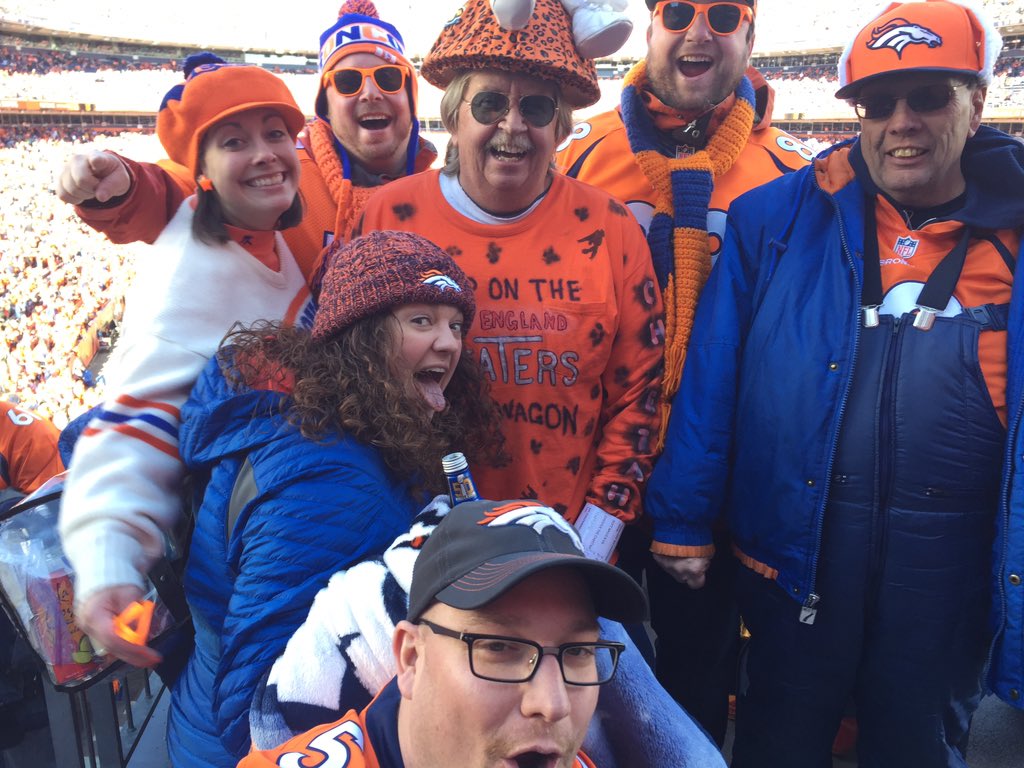 admanaswege's tweet photo. I love the @Broncos - so proud of how we defended @Patriots. Bring on #SuperBowl50 https://t.co/6HHOsmMOZS