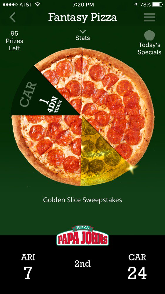 samcanplan's tweet photo. #fantasypizza #goldenslice #soclose username: samcanplan https://t.co/sxVpw7rI8o