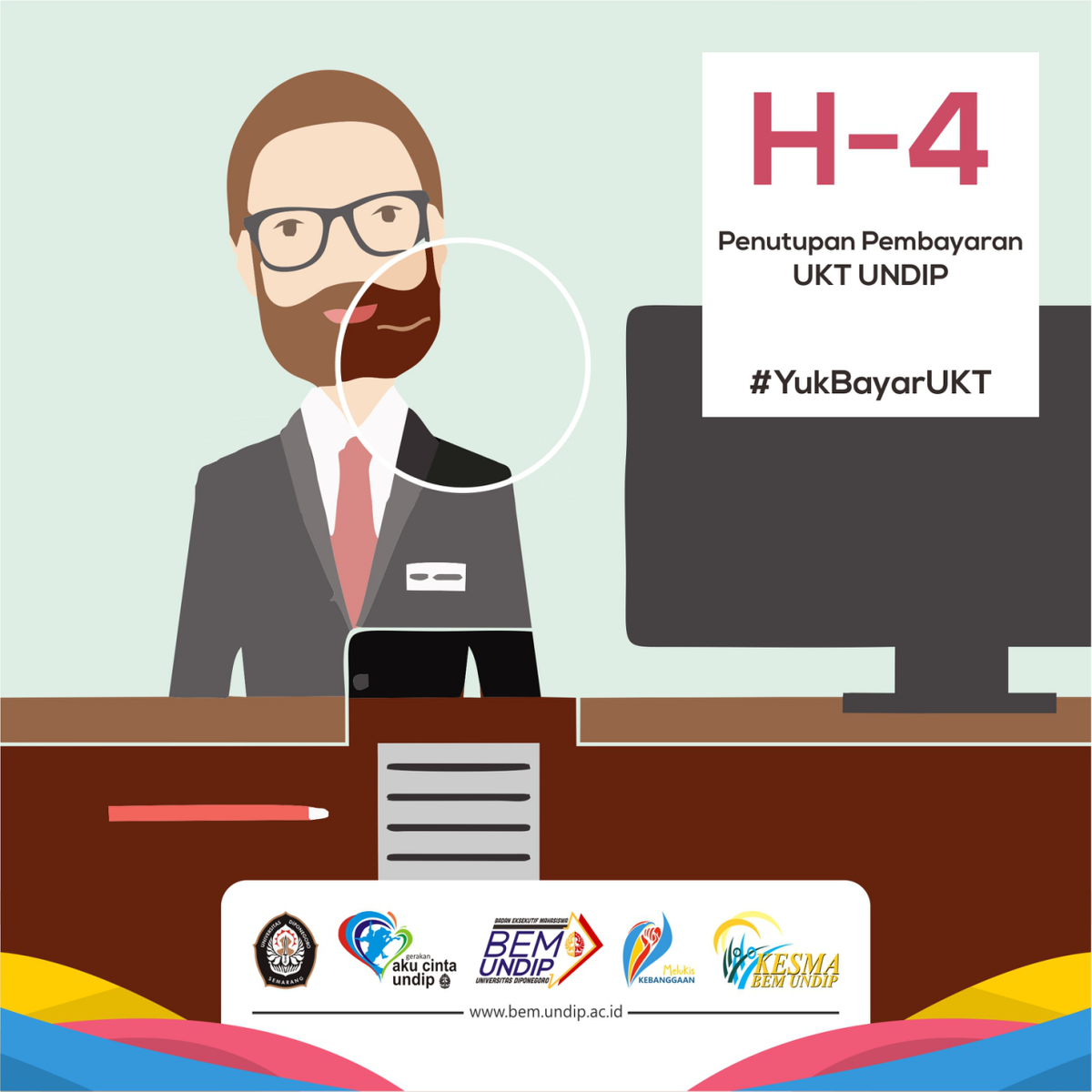 Karenanya batas pembayaran SPP/UKT berubah ke tanggal 29 Januari 2016, dan itu artinya tinggal 4 hari lagi!