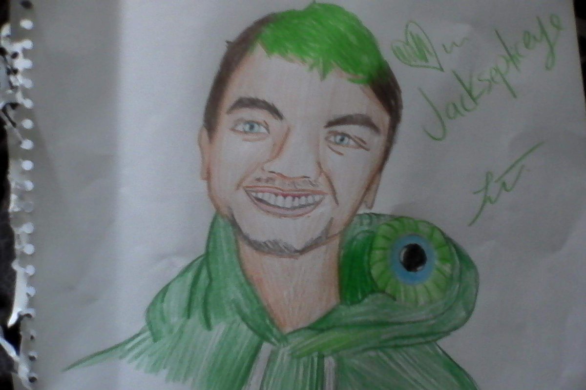 DenieceWhite1's tweet photo. @Wiishu @Jack_Septic_Eye my baby sister drew this for you Jack! She's a big fan of you and markiplier! https://t.co/y4OyDw8ODG