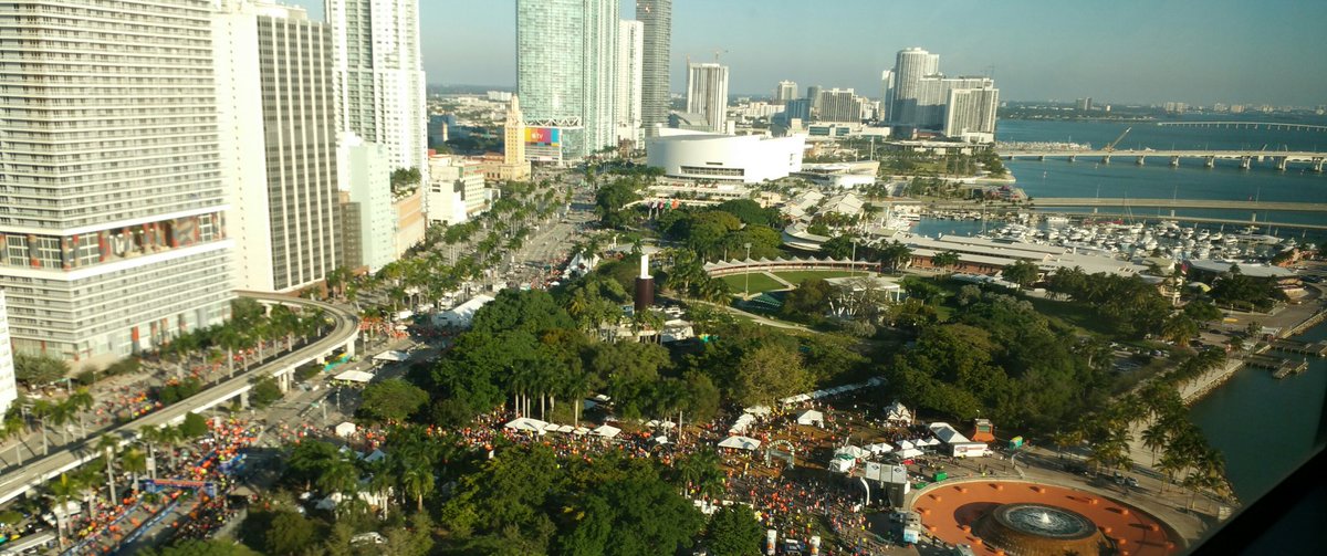 MuscleMilkMIA's tweet photo. Congratulations to all of the runners who became #MiamiFamous today! We had a blast with you, Miami! #MiamiMarathon https://t.co/foOKpfiMAd