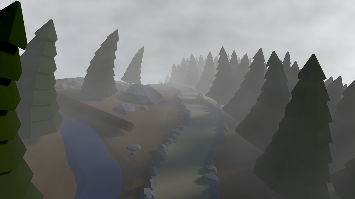 DancingPolygon's tweet image. tmblr.co/Zb5tei1zgnLDj - Misty Path // Dancing Polygon
#lowpoly #3DArt #CGI #Blender #Artwork