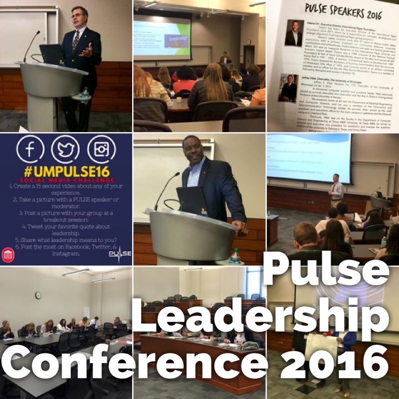 um_pulse's tweet photo. Thanks for an amazing Pulse Leadership Conference! We had a blast and are looking forward to next year!#umpulse16 https://t.co/A8pVLoIMya
