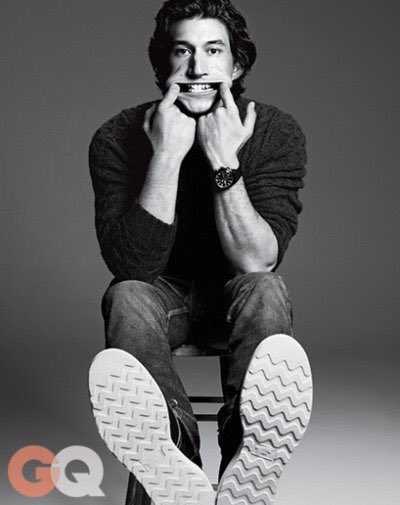 vadersforce's tweet image. adam makes my heart happy