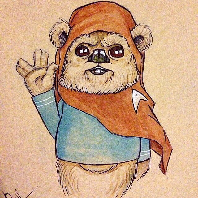 rey_paez82's tweet photo. Original trek wars sketch I did with wicket   #wicket #ewok #starwars #disney #cute #pencildrawing #reypaez https://t.co/EmMjRJNSdQ