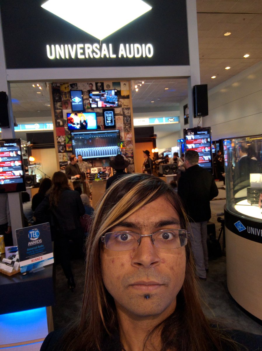UnityStreet's tweet image. Caught a demo of the UAD platform by Fab Dupont while at #NAMM2016 #UAnamm