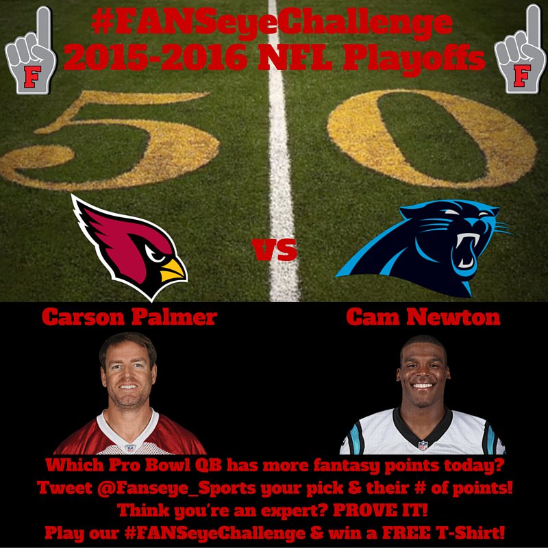 Fanseye_Sports's tweet photo. Want a FREE T-Shirt? Pick &amp; play our #FANSeyeChallenge in our app or on Twitter! #ARIvsCAR #Cardinals #KeepPounding https://t.co/EMpVydMX23