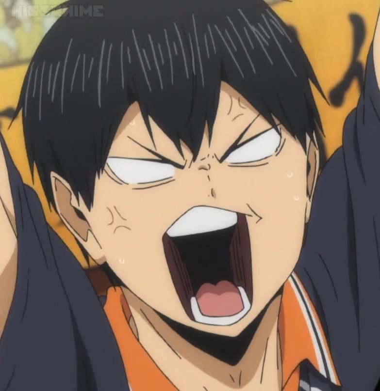 You can't simply hate Kageyama's expressions.