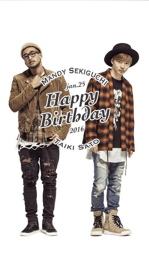 24r_ex's tweet photo. ���藤大樹21歳！メンディー25歳！
誕生日おめでとうございます♡ https://t.co/iaErXNtu8G